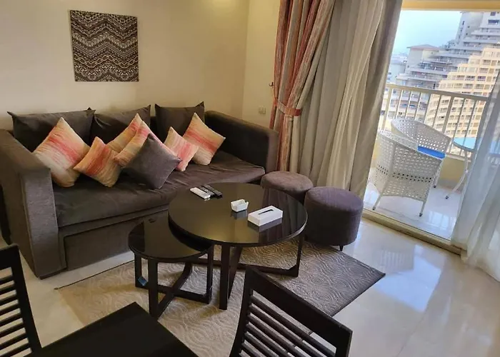 Porto Sokhna Marina Towers Sea View Apartmanhotel Ajn-Szuhna